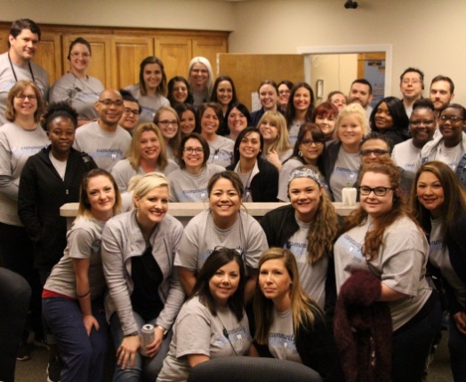 Large group of Temple Texas dental team members