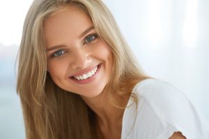 woman with a beautiful smile