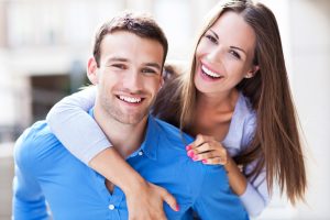 Happy young couple